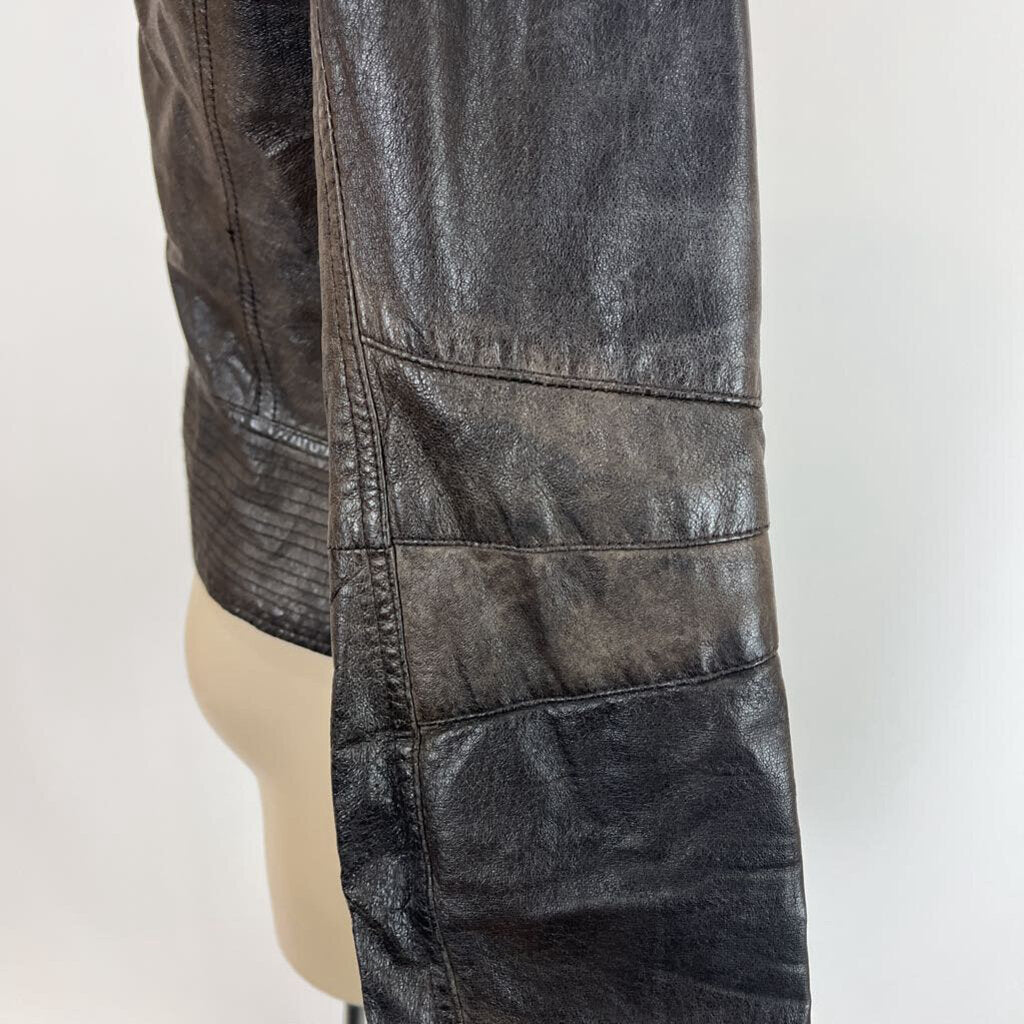 Just Jeans Leather Jacket - 8