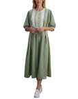 Hand Made Midi Dress - S/M