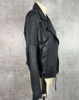 Ena Pelly Leather Jacket - S