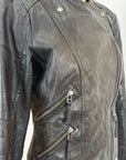 Just Jeans Leather Jacket - 8