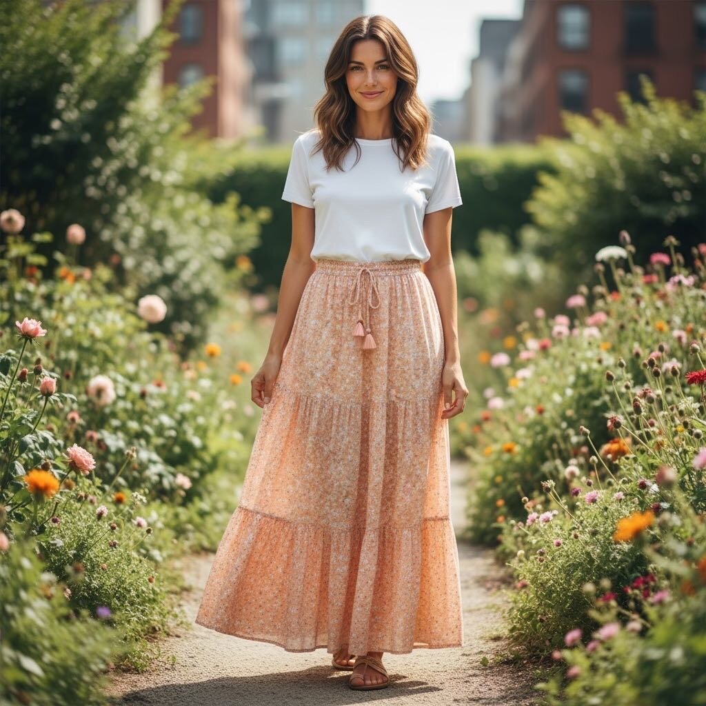 Barefoot Blonde Skirt - L