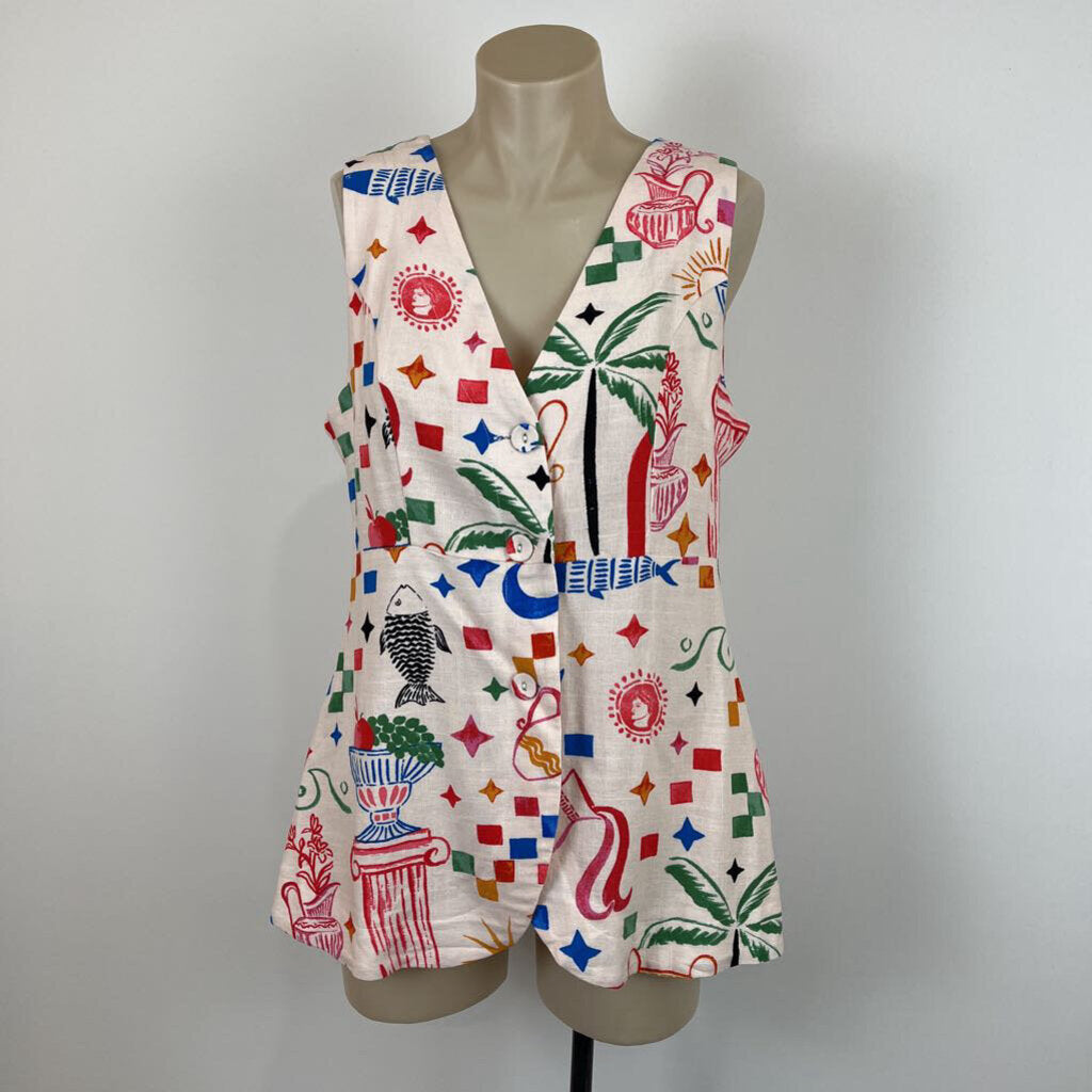 White Closet Vest - 10