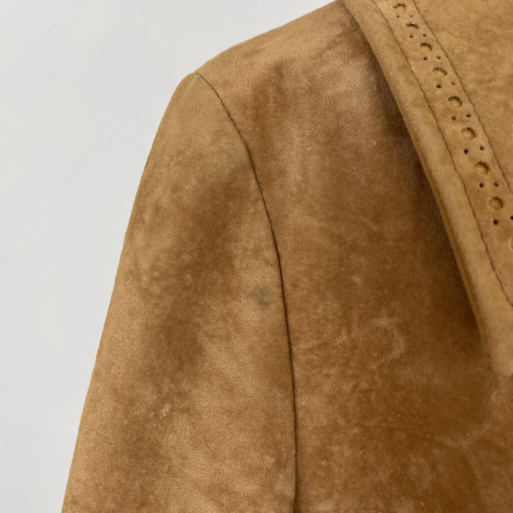 Austin Brown Leather Jacket - 14