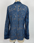 Blue Illusion Blouse - S