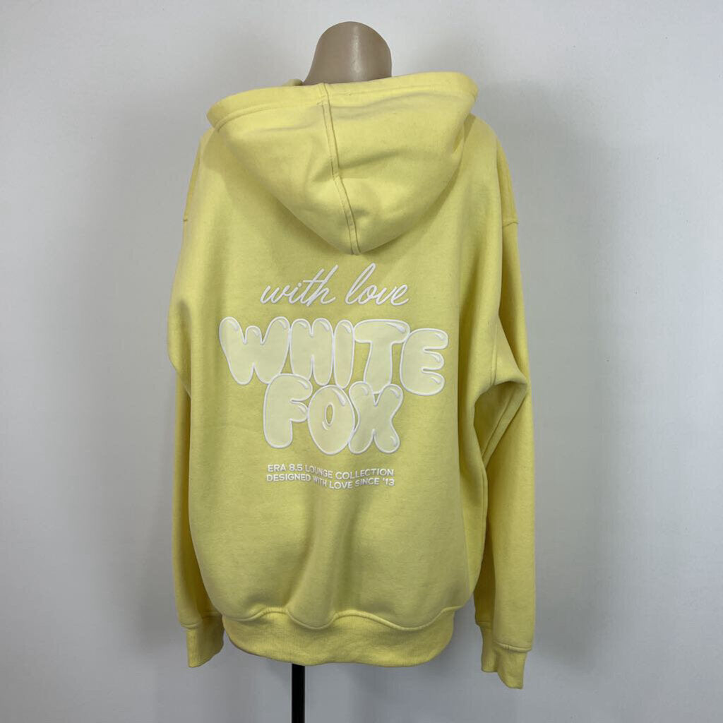 White Fox Hoodie - S/M