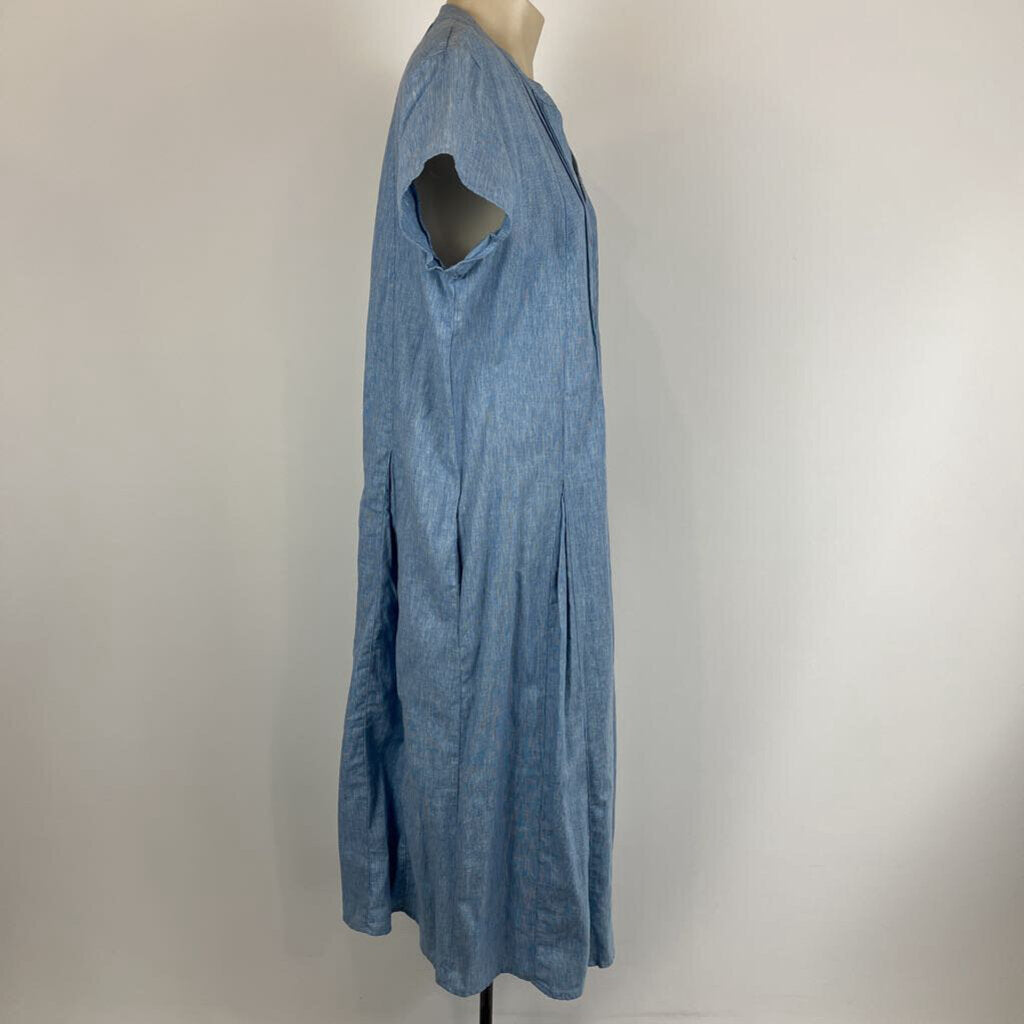 Blue Illusion Dress - 12