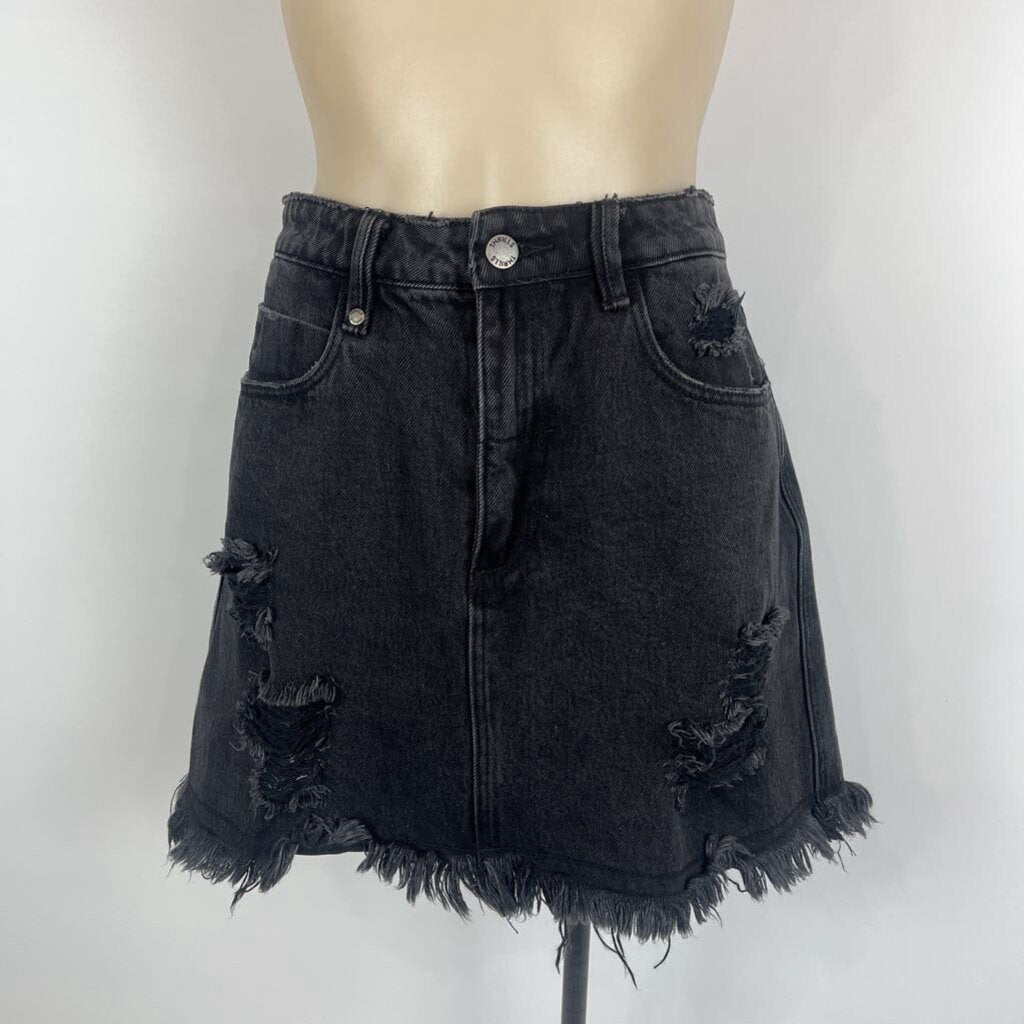 Thrills Denim Mini Skirt - 12/30