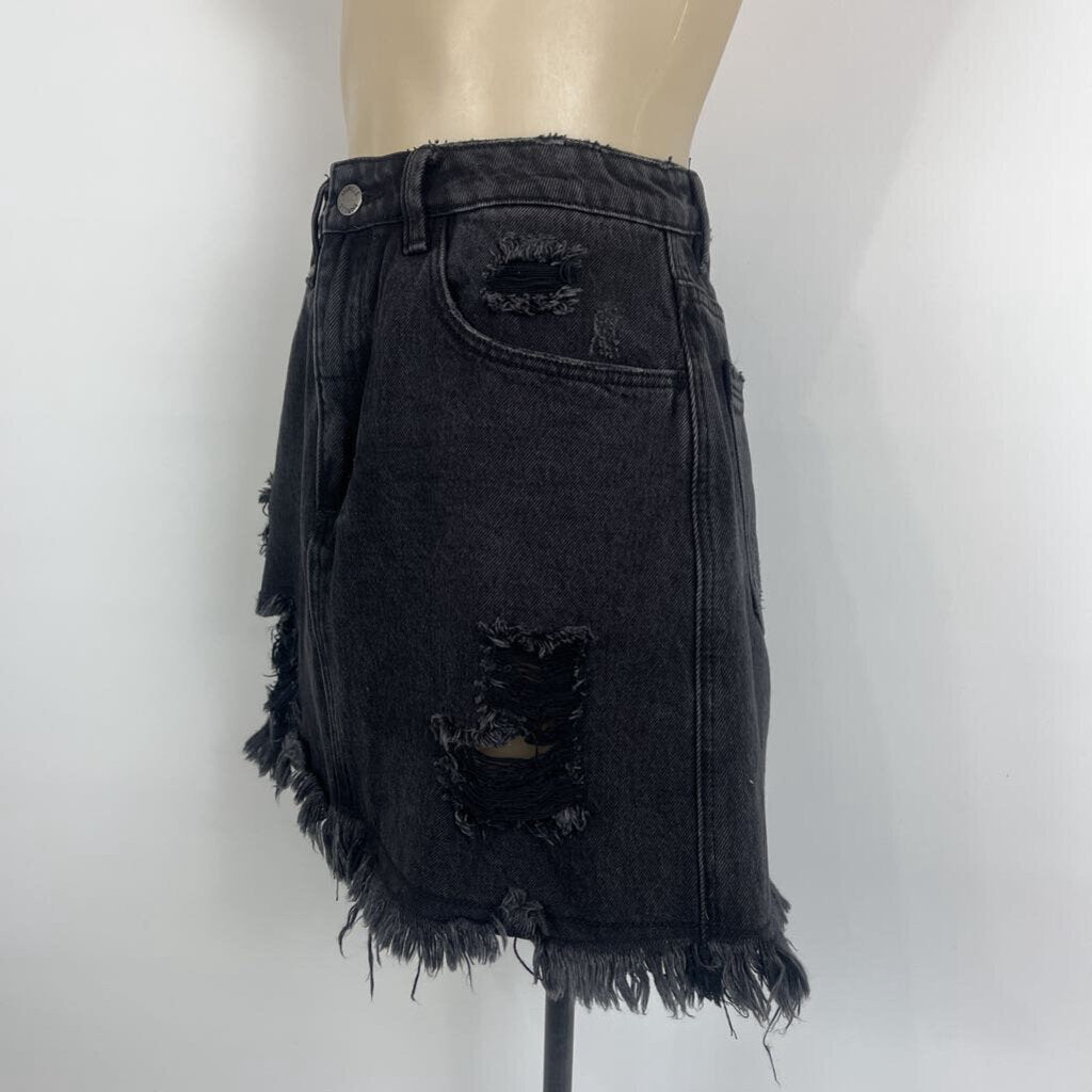 Thrills Denim Mini Skirt - 12/30