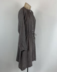Lordship Linen Midi Dress - S