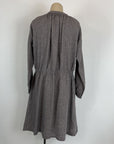 Lordship Linen Midi Dress - S